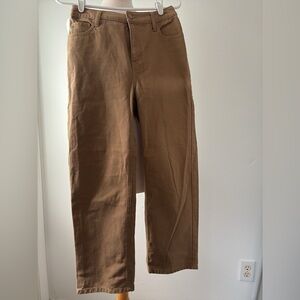 Oak and fort straight leg pants